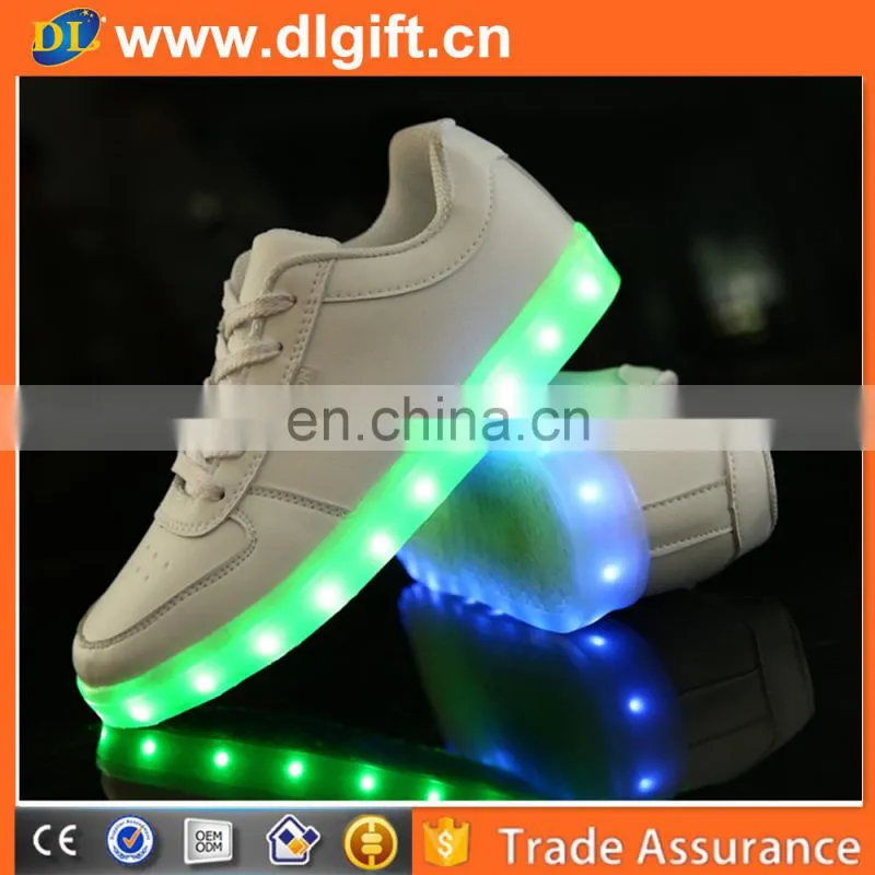 7 Colors Luminous Glow Shoes Unisex Led Men & Women 30-46 USB Rechargeable Light Led Shoes
