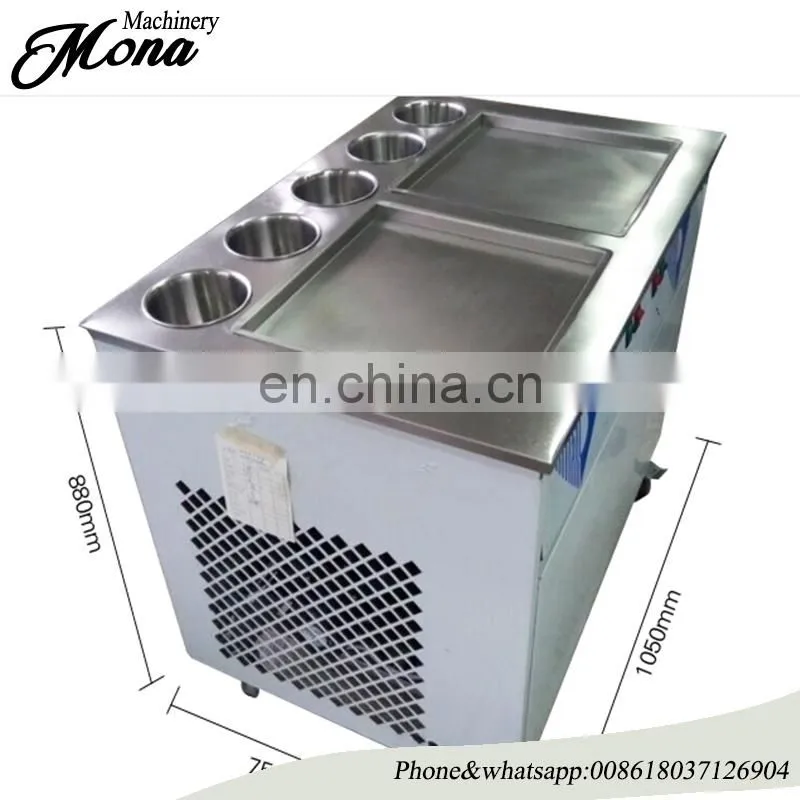 10 buckets thailand ice cream fryer, rolled fried ice cream machine,fried ice cream maker