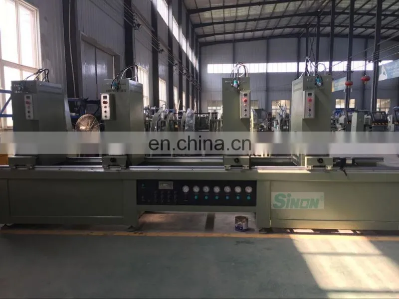 Jinan Yuefeng Four Head PVC Window Making Machines HJ02-4500