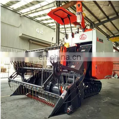 Lier2.0I-C track type high quality paddy combine harvester