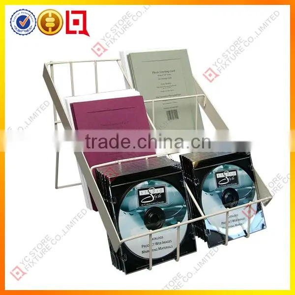Wire metal greeting card display racks