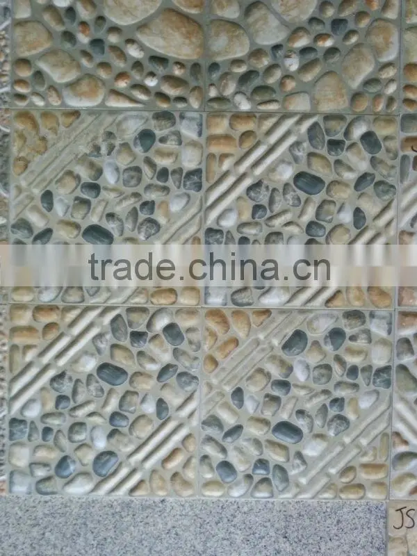 non slip pebble style ceramic floor tiles 30x30