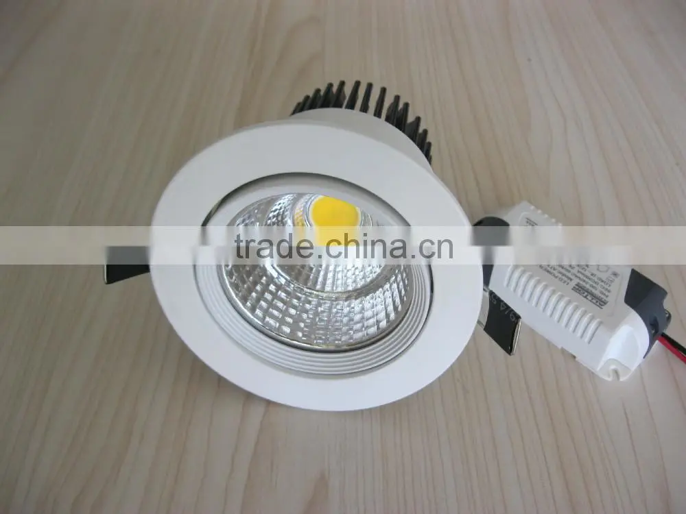 Popular using 80LM/W 9w/12w/15w cob led downlight