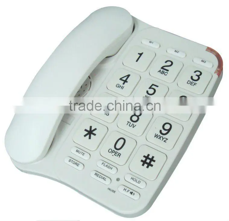 big button digital key telephone
