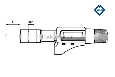 Electronic Three-point Inside Micrometers