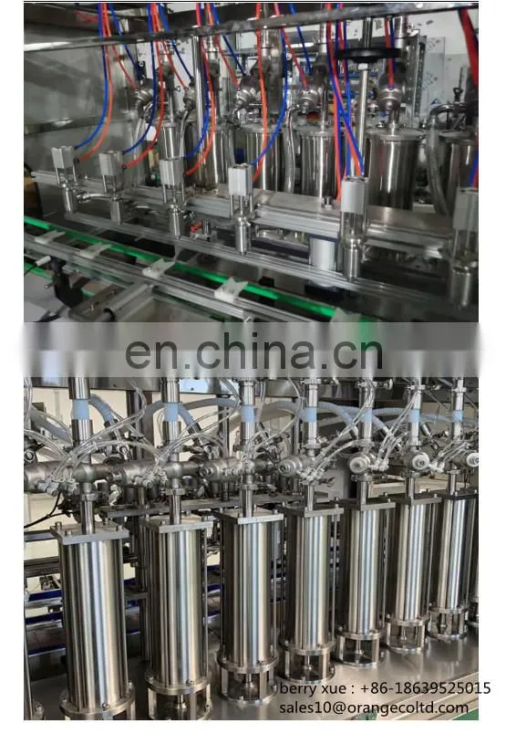 Automatic Alcohol Hand Sanitizer Gel Liquid Filling Machine For Chemical Industry With Capping Labeling machine