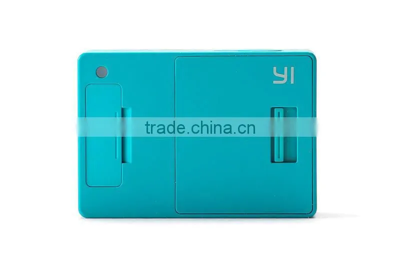 Ambarella A7LS Processor 16MP CMOS 155 Degree Wide Angle XIAOMI Yi WiFi Action Camera 60FPS@1080P 120FPS@720P With Time Lapse