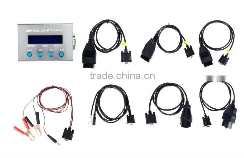 10 in 1 Oil Service Light/Airbag Reset Tool for BMW, Citroen, Mercedes, VW/AUDI, Volvo