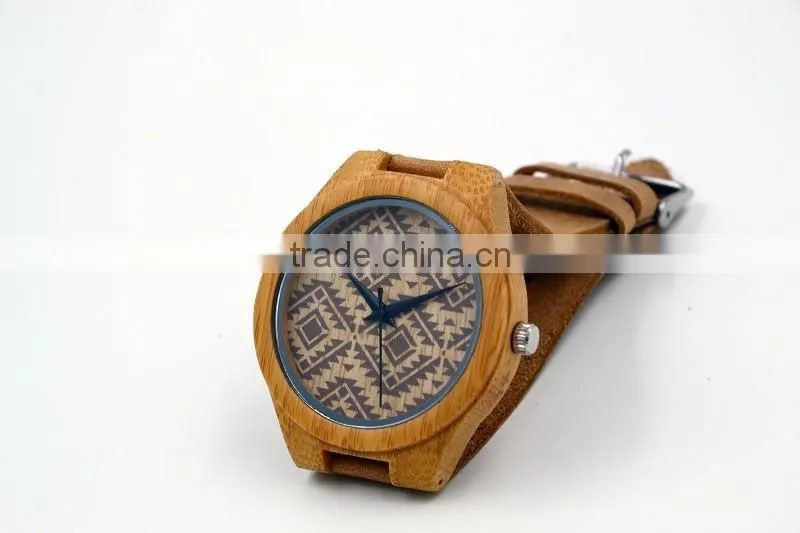 Smart watch made wood watches men natural wooden wrist watch for men or women