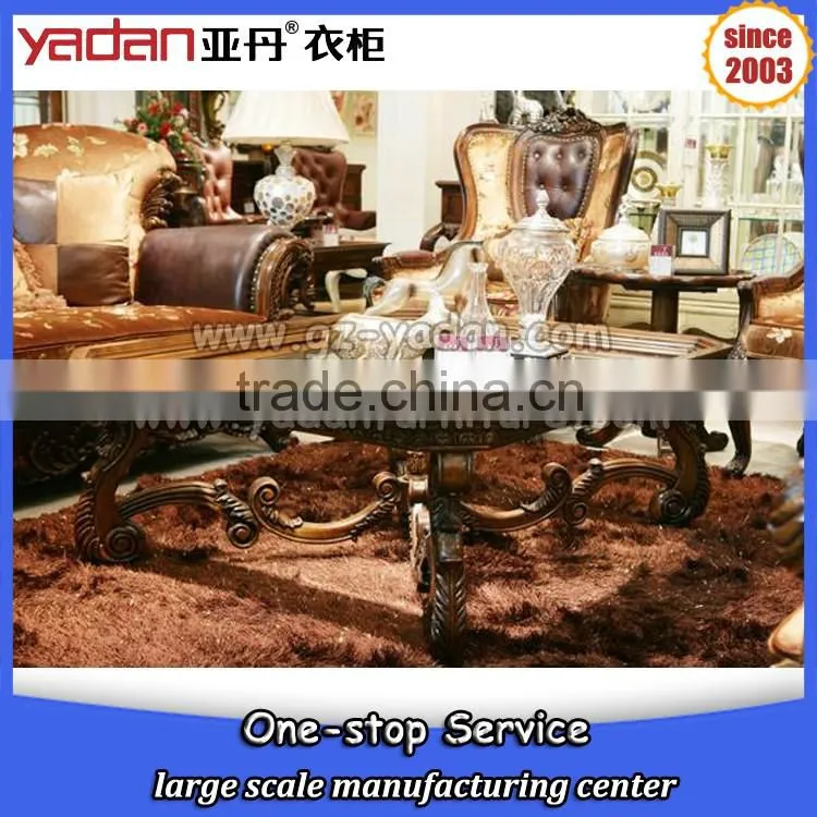 European glass coffee table design, hand carved coffee table, wood tea table