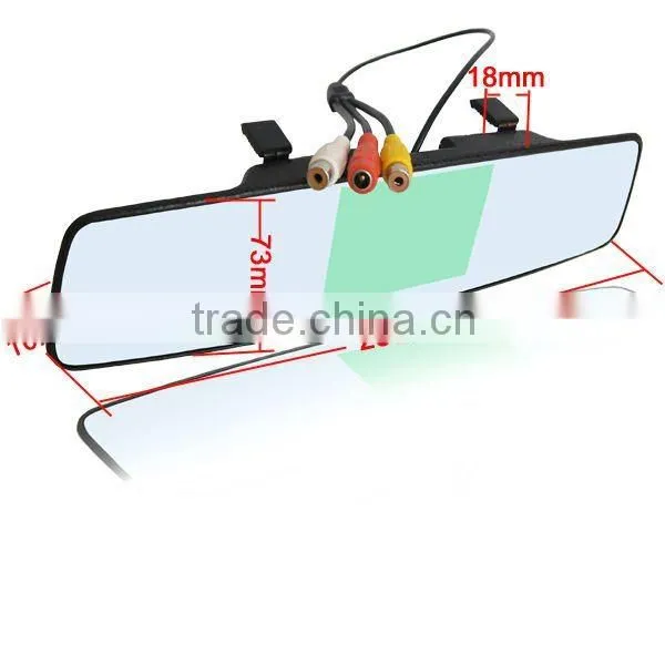 3.5 inch car rear-view mirror,glareproof mirror,convex mirror