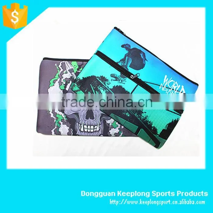 2015 wholesale pencil case soft neoprene pencil case