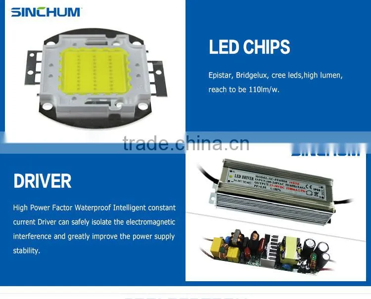 3 years warranty Beam angle 120 dree 50w flood light