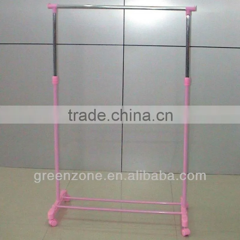 Cloth Rack PP CASTERS CHROME PLATING LYC-001