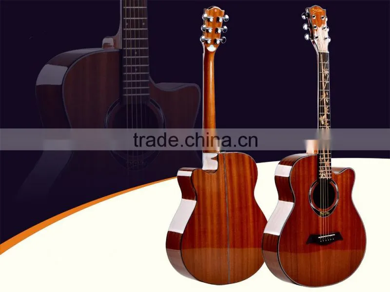 China factory spruce wood 40inch acoustic guitars