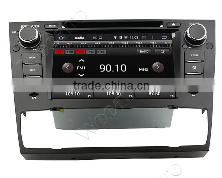 Wecaro Android 4.4.4 car dvd player 7" quad core for bmw e90 android 4.4 radio gps tv tuner 2005-2012