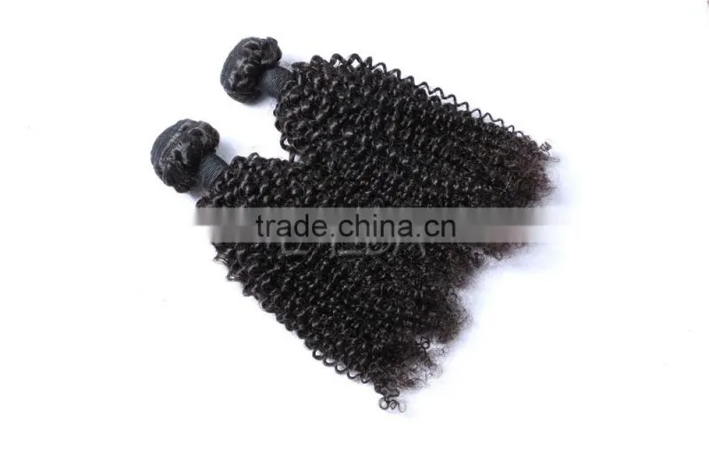 Kinky twists Peruvian virgin hair, Afro kinky curly human hair weave