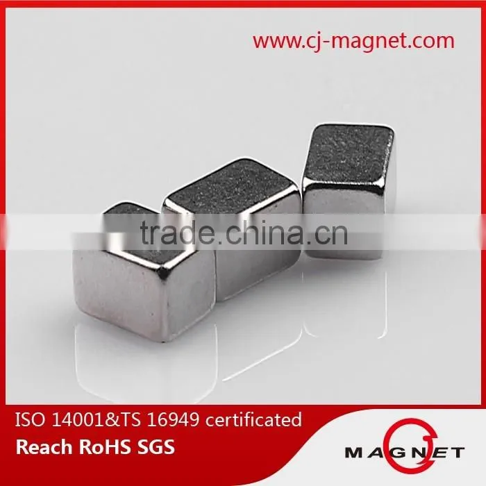 Monopole N35 neodymium magnet for leather bags packing