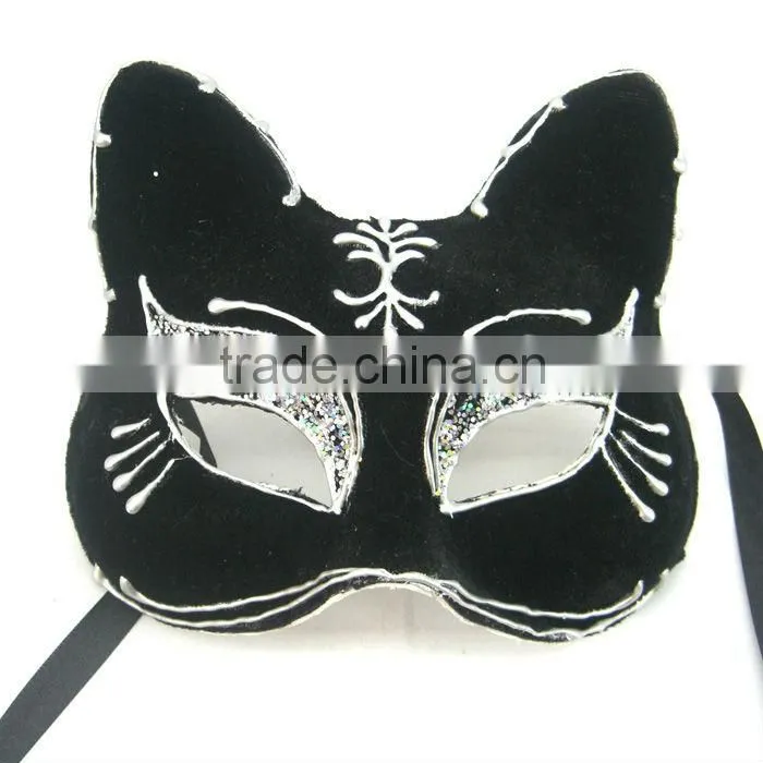 Sexy Animal Cat Mask For Carnival Hand Made Perfect Pattern