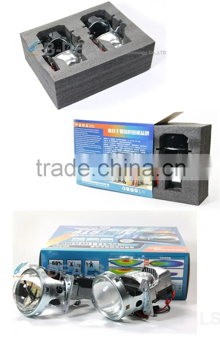 New technology high brightness 38W hi/lo beam Q5 led projector lens