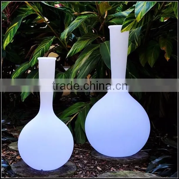 New Led Flower pot vases with remote control 5210F