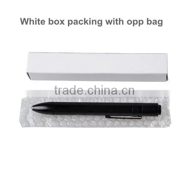 Promotion cheap price bright light flashlight pen whit clip