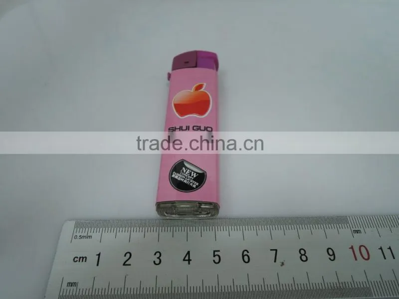 customized sticker refillable butane gas lighter electric cigar lighter manufacturer