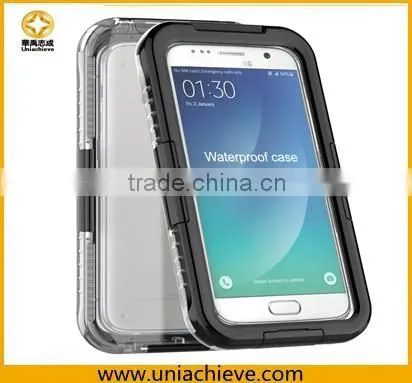 For Samsung S7 silicone case waterproof gray color