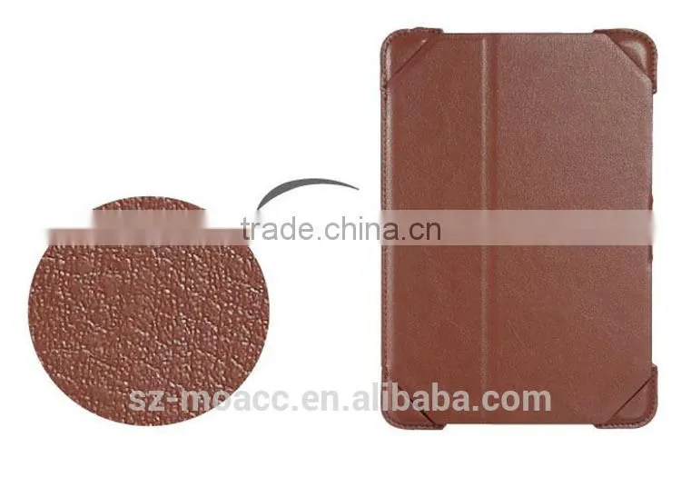 New hotsale leather Folio Case for ipad mini 3