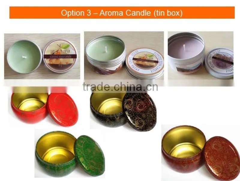 Travel Tin Candles/Fragranced candle / scented candle/Tin candle