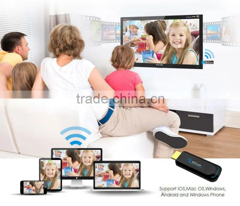 Vensmile EZcast 5G 2.4G+5G Dual band wifi much better than EZcast Pro