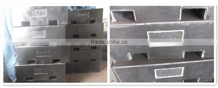standard cast iron test weight truck scale type