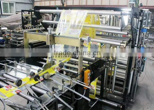 Top quality Driven Type And New Condition Pouch Making Machine