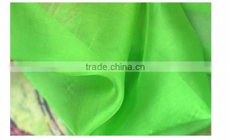 Natural pure chinese silk chiffon fabric