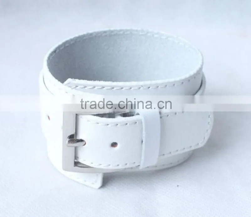 2016 Trending Products Adjustable Genuine Leather Women Bracelet