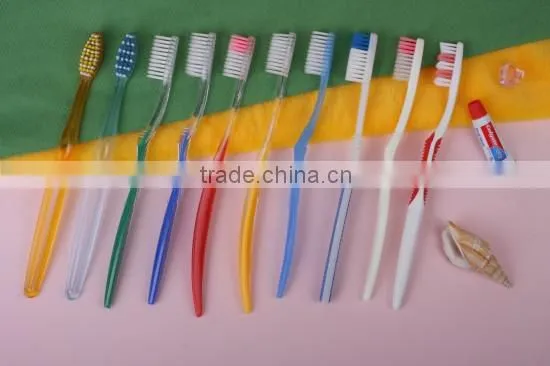 cheap disposed hotel and travel toothbrush