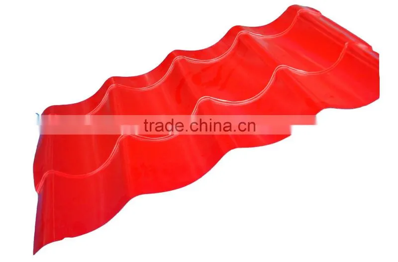 Antique roof tile, metal roofing panel