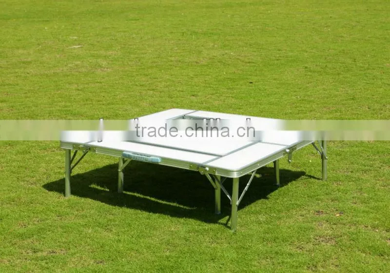 Korean barbecue aluminium Folding Table