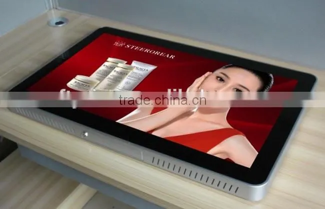 21.5 inch wall mount lcd advertising player with 3g module wifi module