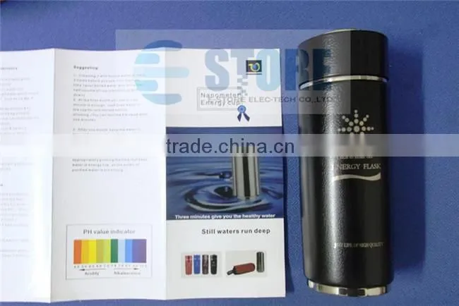 Customized logo acceptable Vacuum Flask Alkaline Water Energy Nano Flasks