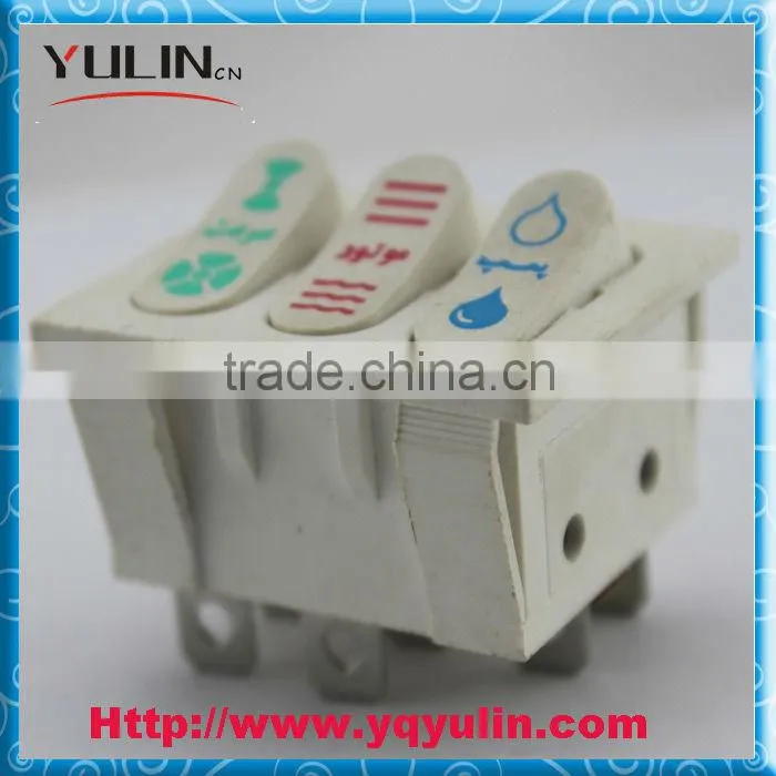 2013 Newest Style PA66 ON OFF 9Pin KCD3 5A Rocker Switch T120