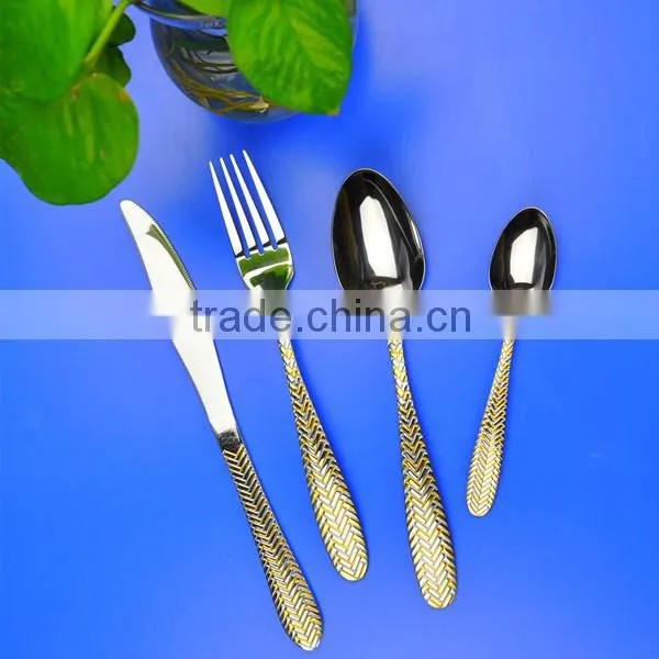 Diverting stainless steel bar spoon