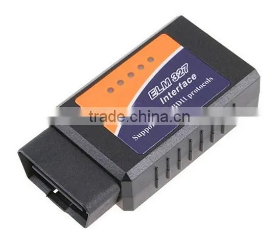 Factory Price professional bluetooth elm327 obd2 diagnostic scanner elm 327 bluetooth Works with all OBD-II compliant vehicles
