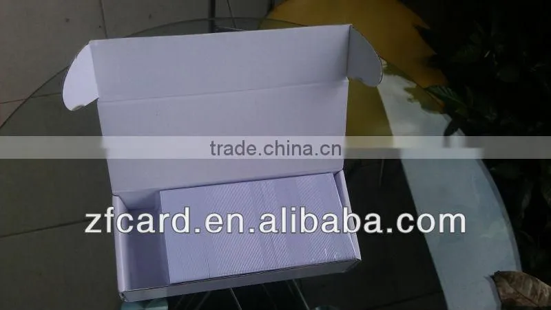 plastic printing pvc scratch card