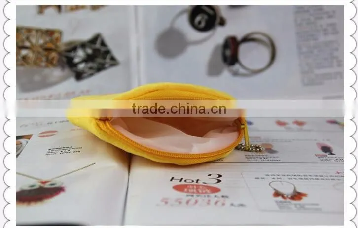 hot sell Emoji coin purse plush wallets small bag