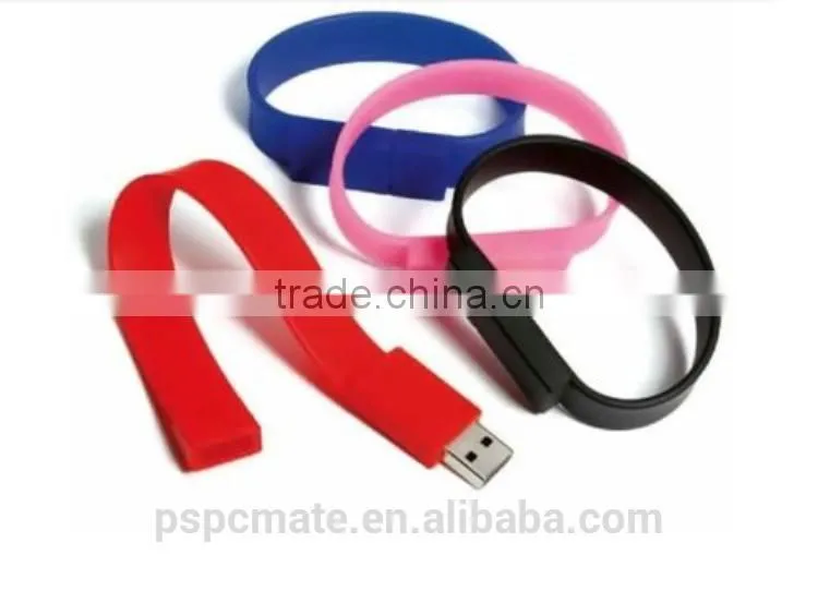 Colorful Bracelet USB 2.0 Memory Stick Flash pen Drive 4GB 8GB 16GB 32GB USB Flash drive