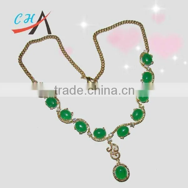 wholesale fashion gemstone necklace2012