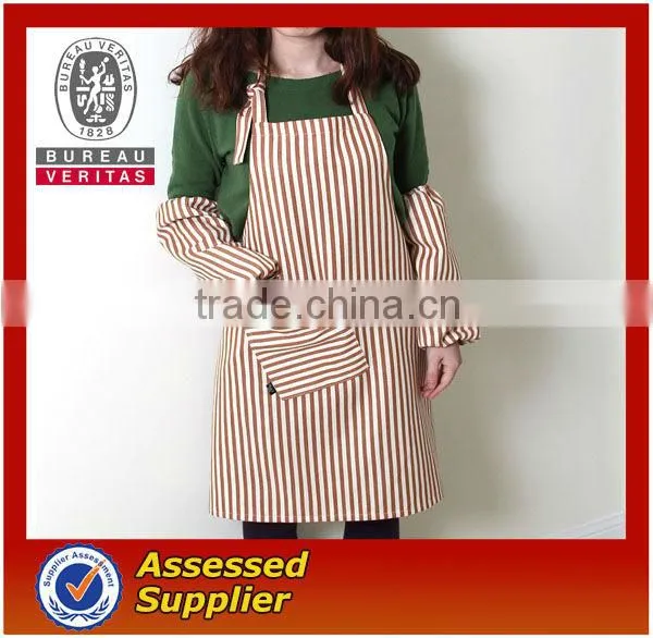 household sundries cotton aprons with customized logo