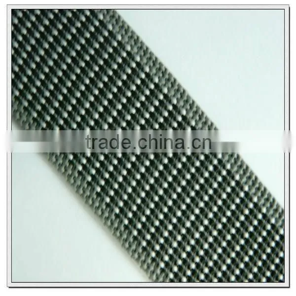 34mm striped polypropylene webbing strap for garments,pp webbing strap