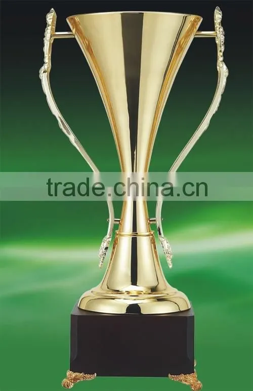 T830 YIWU EV Sport Metal Trophy Cup Wooden base High quality Wholesale